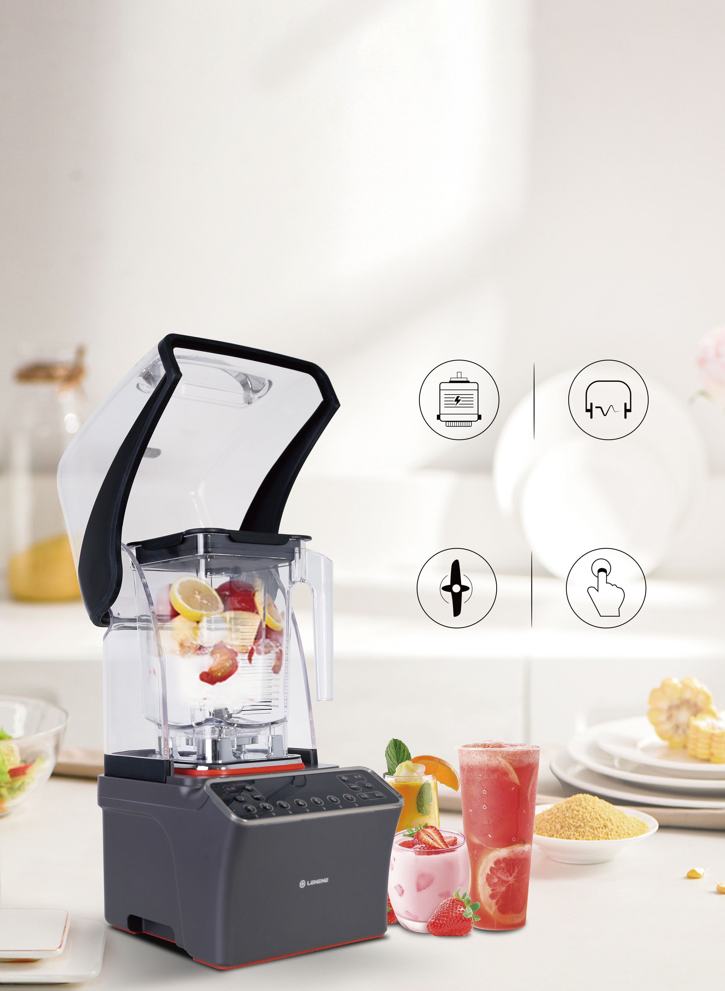 LEHEHE Smart Milk Shaker (Single / Double Group)